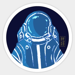 astronaut Sticker